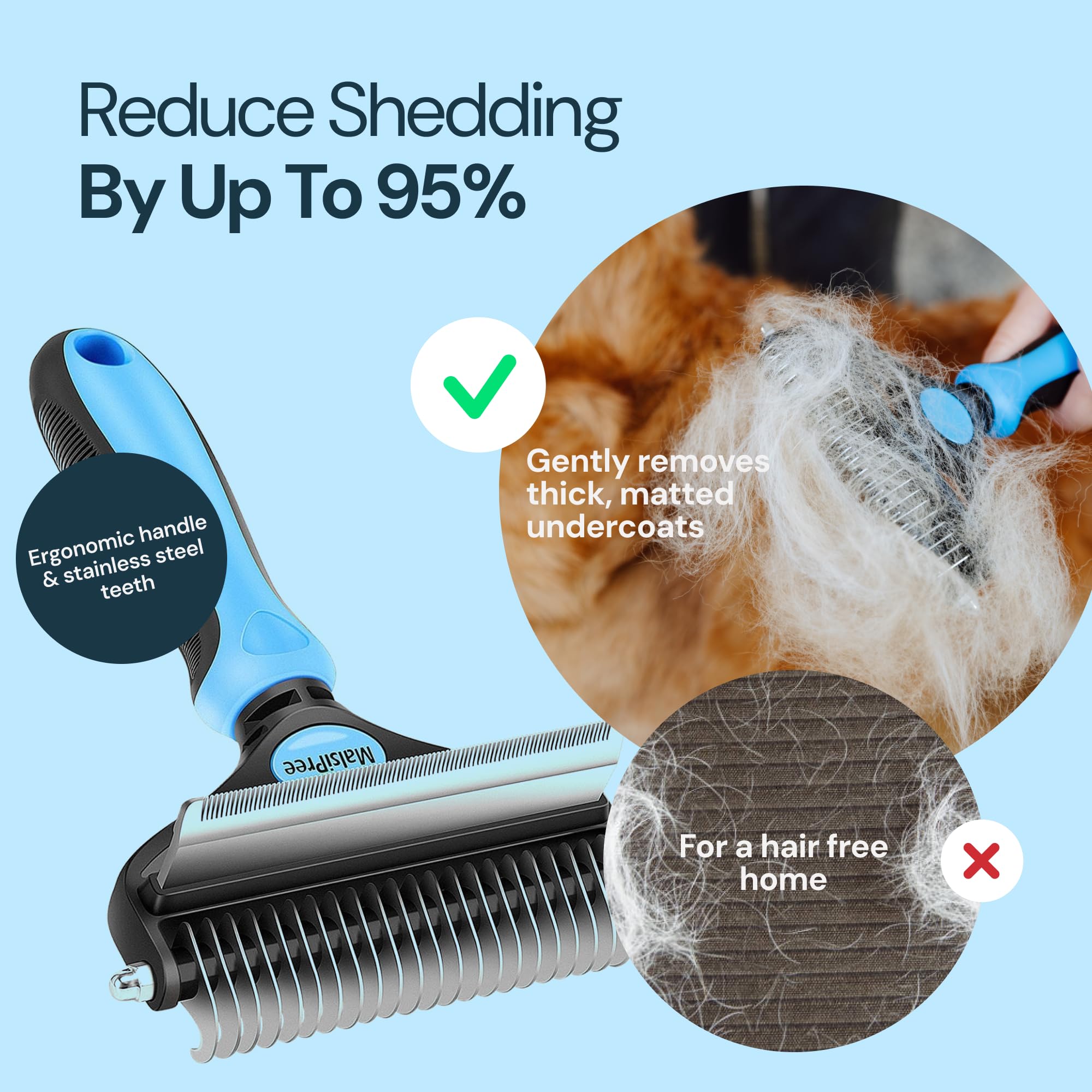 Knotkicker -  Dog Hair Remover Brush